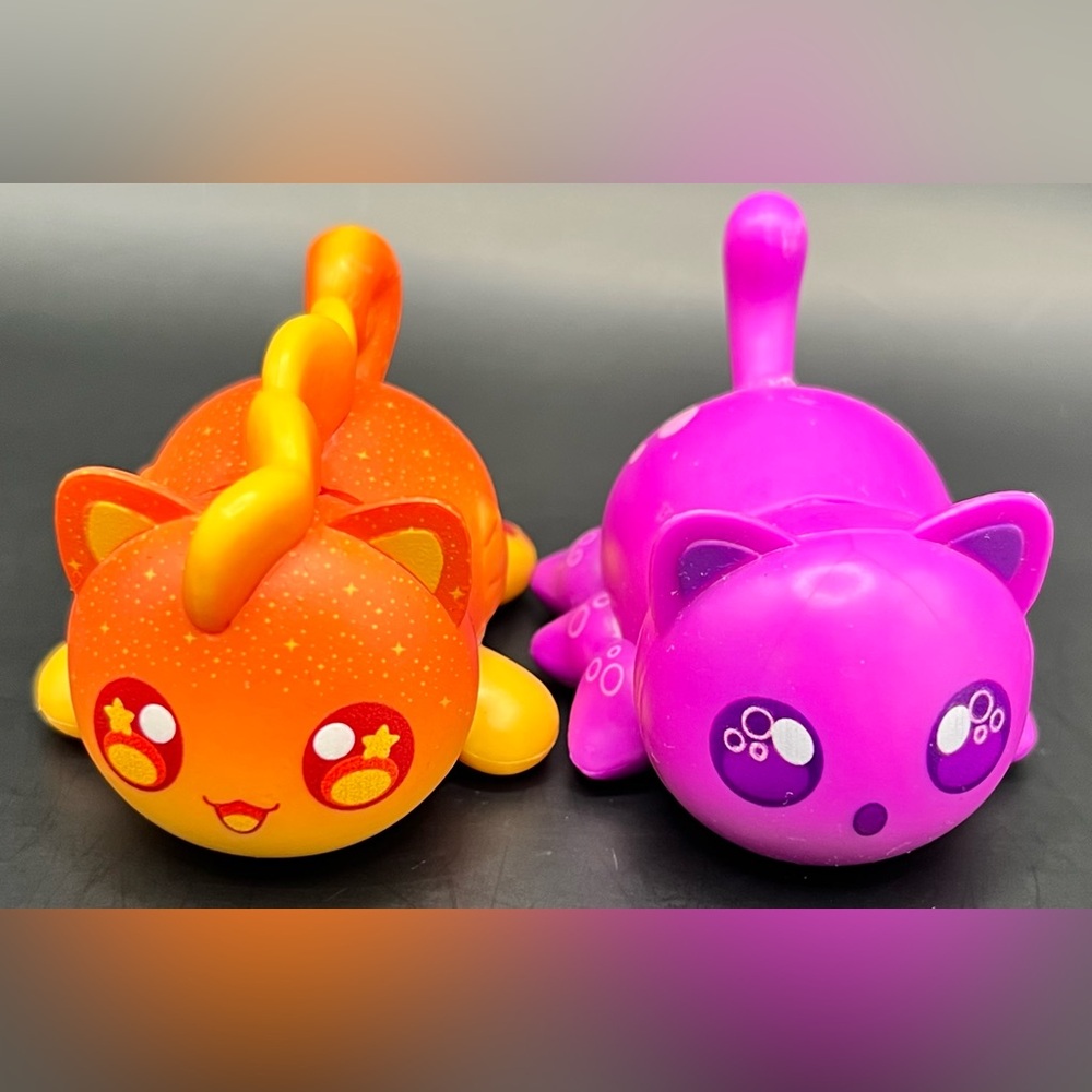 Aphmau- Mystery MeeMeow Minis Colorful Cat‎ Kids Toy Set of 2
